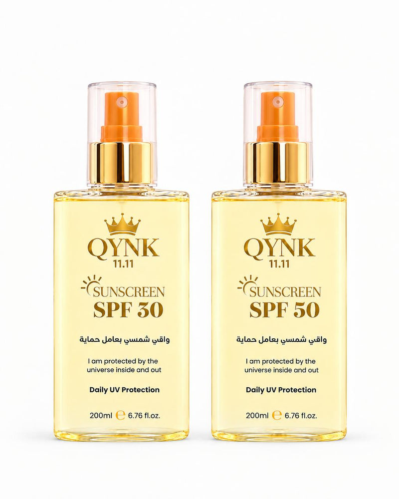 QYNK 11.11 SPF 30 & SPF 50